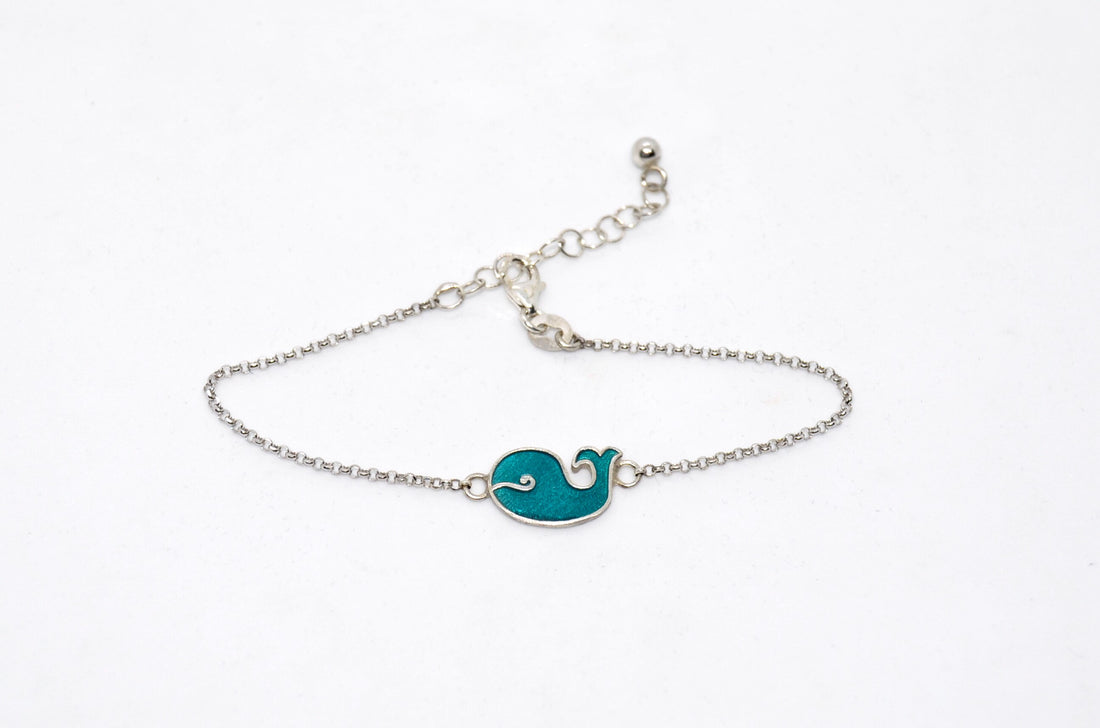 Braccialetto Balena Azzura