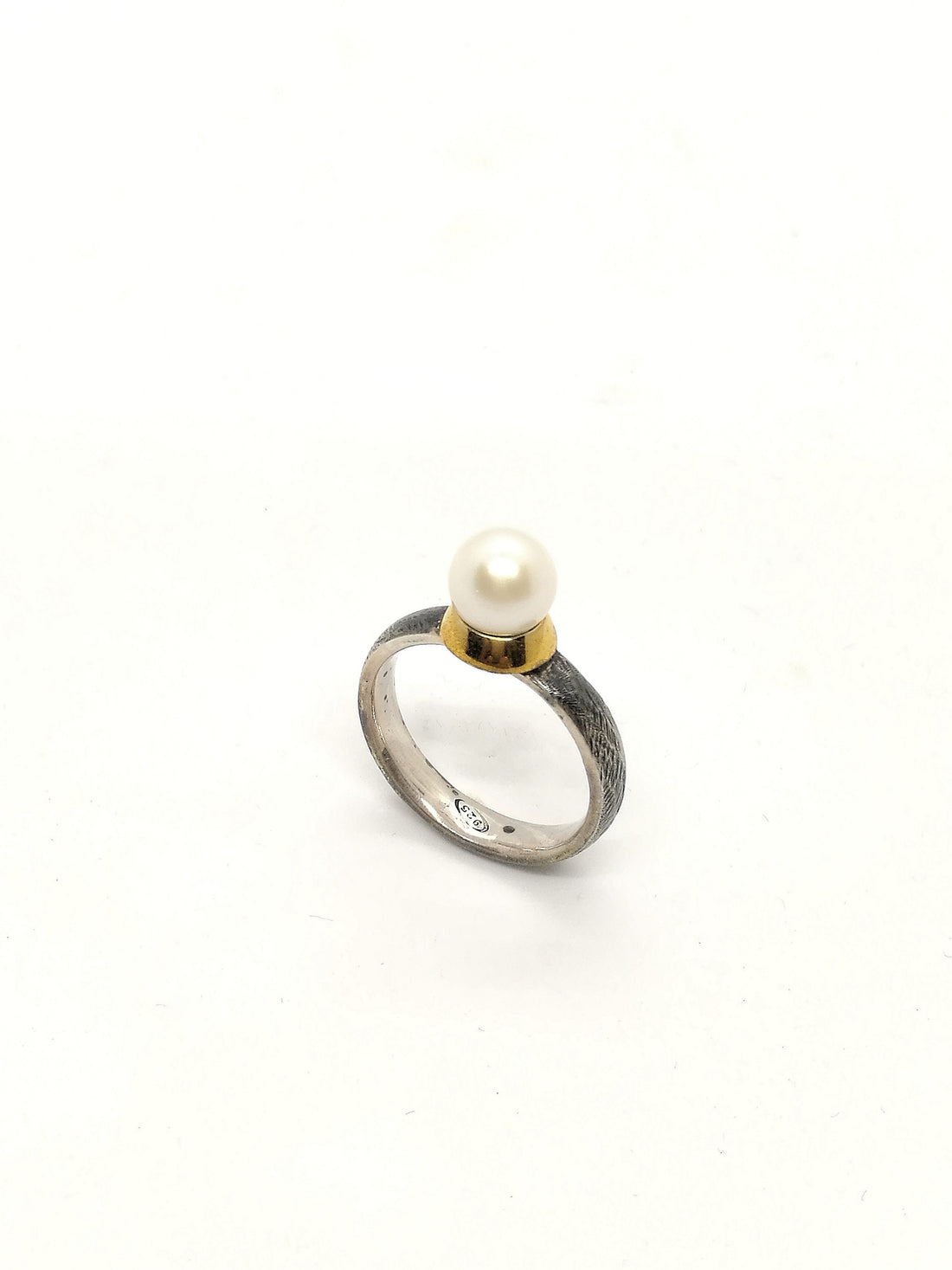 Anello Perla Fine | Molsaiwona Gioielli Artigianali