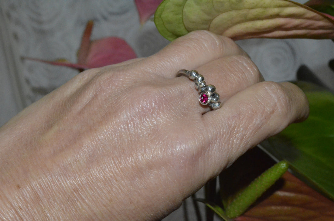 Anello Palline | Molsaiwona Gioielli Artigianali